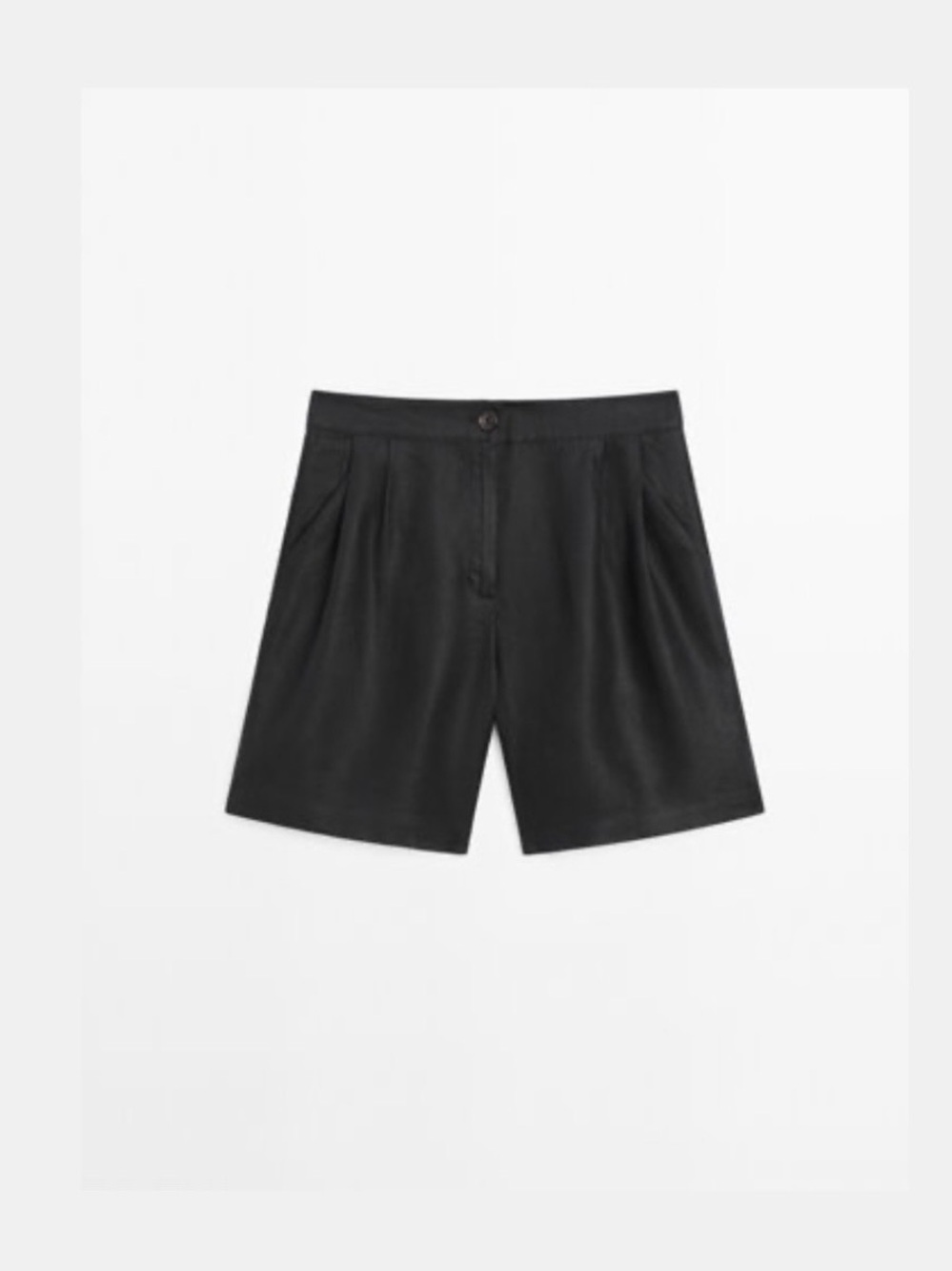 100% Linen Bermuda Shorts